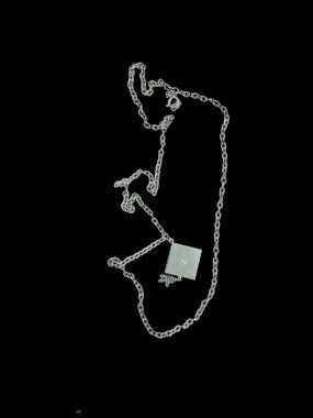 Vintage Elco Sterling Silver Pendant with Necklace